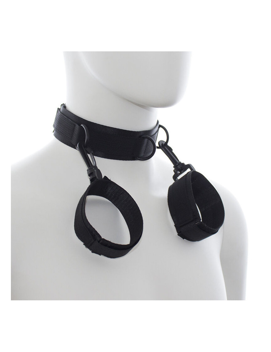 OHMAMA FETISH ESPOSAS Y COLLAR DE NYLON