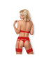 OBSESSIVE - 838-SEG-3 SET CON LIGUERO S/M