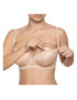 BYEBRA HALF PUSH-UP DISCRETO TRANSPARENTE