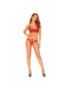 LEG AVENUE SET 2 PIEZAS CON TANGA DOBLE TIRANTA S/M