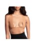 BYE BRA BODY CINTA 5M X 6.5 CM + 3 PARES DE PEZONERAS MARRON