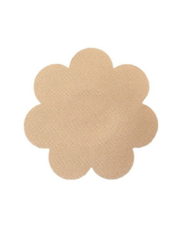 BYE BRA BREAST LIFT PADS + 3 PAIRS OF SATIN NIPPLE COVERS - BEIGE TALLA A-C