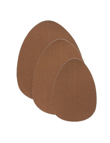 BYE BRA BREAST LIFT PADS + 3 PARES PEZONERAS MARRON OSCURO TALLA A-C