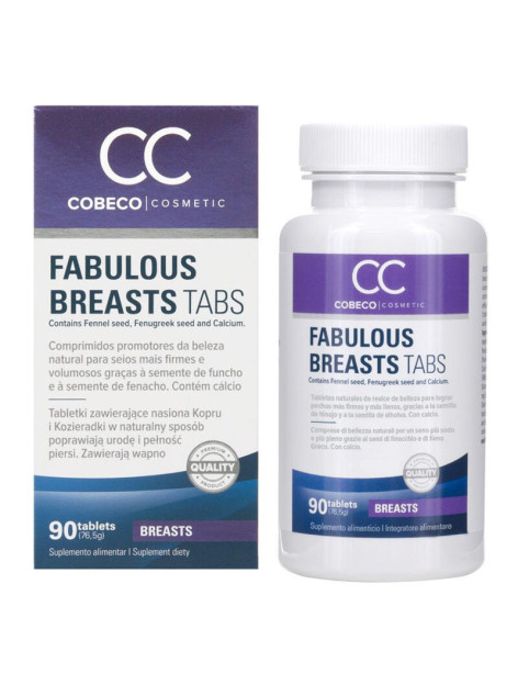 COBECO CC FABULOUS BREASTS AUMENTADOR DE SENOS 90 CAPSULAS - ES /en/de/fr/es/it/nl/