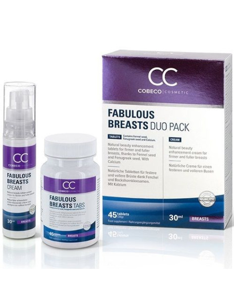 COBECO FABULOUS BREAST DUO AUMENTADOR PECHOS 45CAP+30ML /en/de/fr/es/it/nl/