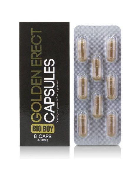 BIG BOY GOLDEN XXL CAPSULAS AUMENTO DEL PENE 8 CAPS /en/de/fr/es/it/nl/