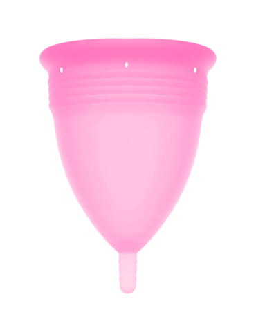 STERCUP COPA MENSTRUAL FDA SILICONE TALLA L ROSA