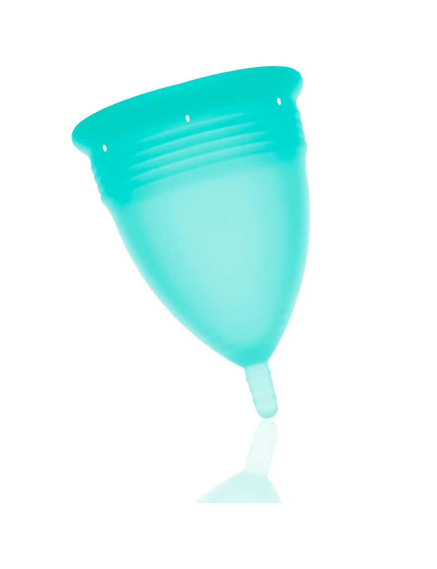 STERCUP COPA MENSTRUAL FDA SILICONE TALLA L AQUAMARINE