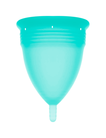 STERCUP COPA MENSTRUAL FDA SILICONE TALLA L AQUAMARINE