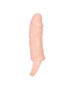 BAILE FUNDA EXTENSORA PENE CON STRAP PARA TESTICULOS 10 CM