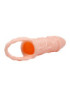 BAILE FUNDA EXTENSORA PENE CON STRAP PARA TESTICULOS 10 CM