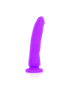 DELTA CLUB TOYS DILDO LILA SILICONA MEDICA 20 X 4 CM