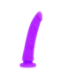 DELTA CLUB TOYS DILDO LILA SILICONA MEDICA 23 X 4.5 CM