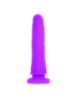 DELTA CLUB TOYS DILDO LILA SILICONA MEDICA 23 X 4.5 CM