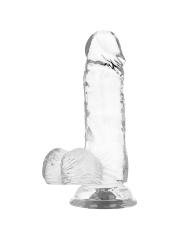 XRAY ARNÉS + DILDO REALISTA TRANSPARENTE 15.5CM X 3.5CM