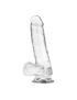 XRAY ARNÉS + DILDO REALISTA TRANSPARENTE 18.5CM X 3.8CM