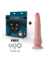 ROCKARMY ARNÉS + DUAL DENSITY CRUSADER DILDO REALISTA 21,5CM