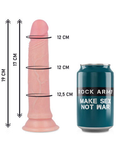 ROCKARMY HARNESS + LIQUID SILICONE DILDO PREMIUM AVENGER 19CM