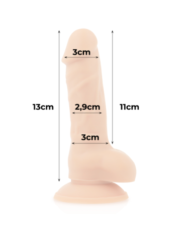 COCK MILLER ARNES + DILDO SILICONA DENSITY COCKSIL ARTICULABLE 13 CM