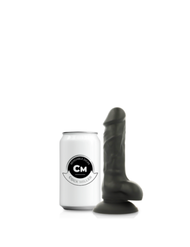 COCK MILLER ARNES + DILDO SILICONA DENSITY COCKSIL ARTICULABLE NEGRO 13 CM