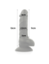 COCK MILLER ARNES + DILDO SILICONA DENSITY COCKSIL ARTICULABLE NEGRO 13 CM