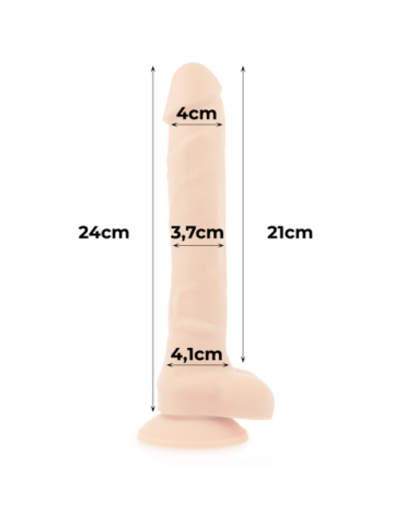 COCK MILLER ARNES + SILICONA DENSITY ARTICULABLE COCKSIL 24 CM