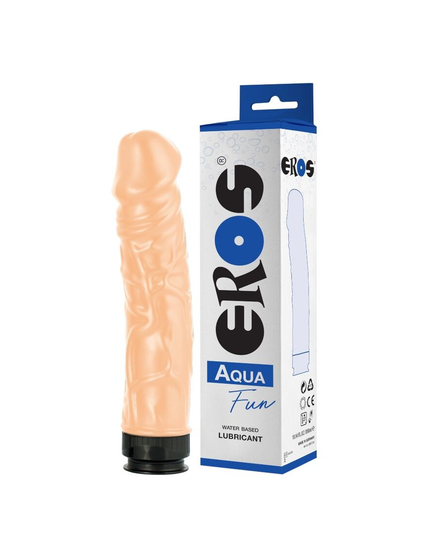 EROS AQUA FUN DILDO CON LUBRICANTE BASE AGUA