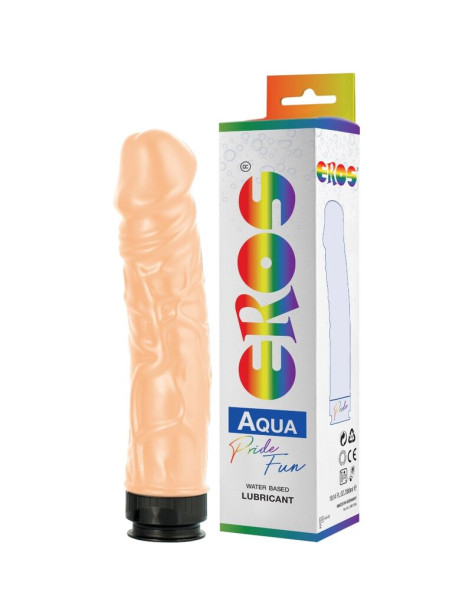 PRIDE - EROS AQUA LGBT PRIDE DILDO CON LUBRICANTE BASE AGUA