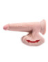 KING COCK PLUS 3D COCK SWINGING BALLS 24.5 CM - NATURAL