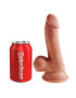 KING COCK PLUS 3D DILDO CON TESTICULOS 17 CM