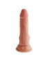 KING COCK PLUS 3D DILDO CON TESTICULOS 17 CM