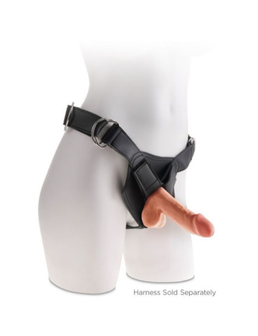 KING COCK PLUS 3D DILDO CON TESTICULOS 17 CM