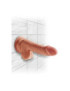 KING COCK PLUS 3D DILDO CON TESTICULOS 17 CM