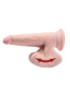 KING COCK PLUS 3D COCK SWINGING BALLS 15.2 CM - NATURAL