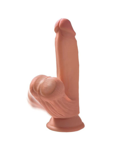 KING COCK PLUS 3D COCK SWINGING BALLS 15.2 CM