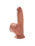 KING COCK PLUS 3D COCK SWINGING BALLS 15.2 CM