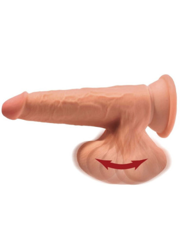 KING COCK PLUS 3D COCK SWINGING BALLS 15.2 CM