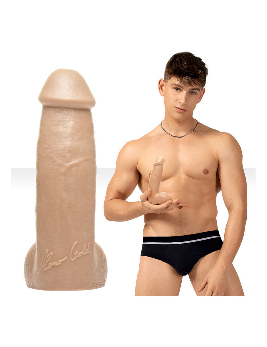 FLESHJACK RENO GOLD DILDO 19 CM