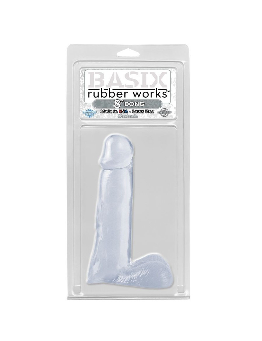 BASIX RUBBER WORKS PENE 19 CM TRANSPARENTE