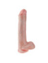 KING COCK PENE CON TESTICULOS 35.6 CM COLOR NATURAL