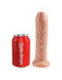 KING COCK DILDO REALISTICO UNCUT NATURAL 21 CM