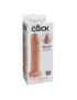 KING COCK DILDO REALISTICO UNCUT NATURAL 21 CM