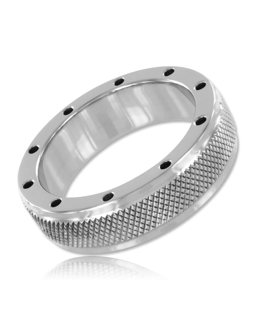 METALHARD ANILLO METAL PARA PENE Y TESTICULOS 40MM