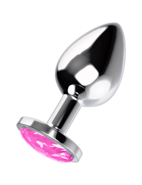 OHMAMA PLUG ANAL CON CRISTAL ROSA M