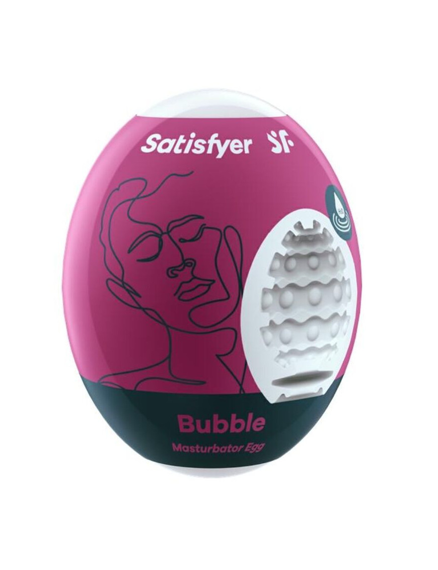 SATISFYER BUBBLE HUEVO MASTURBADOR