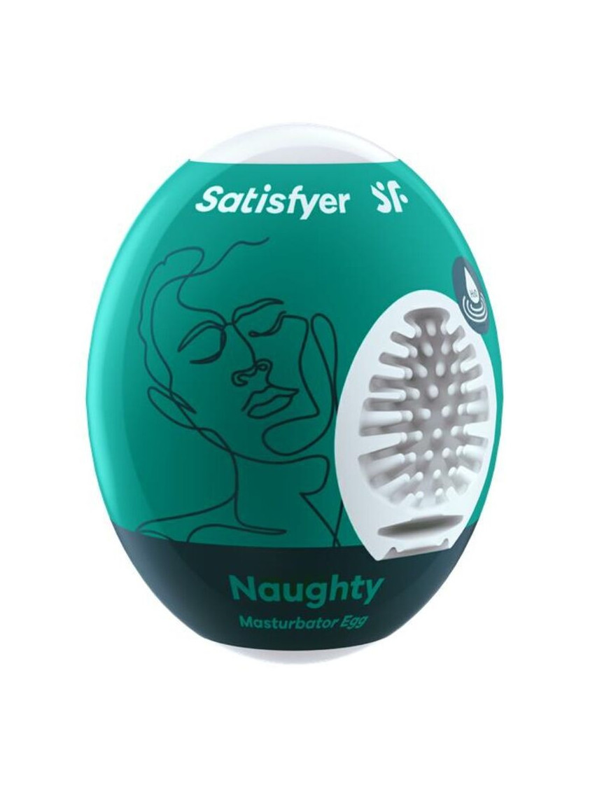 SATISFYER NAUGHTY HUEVO MASTURBADOR