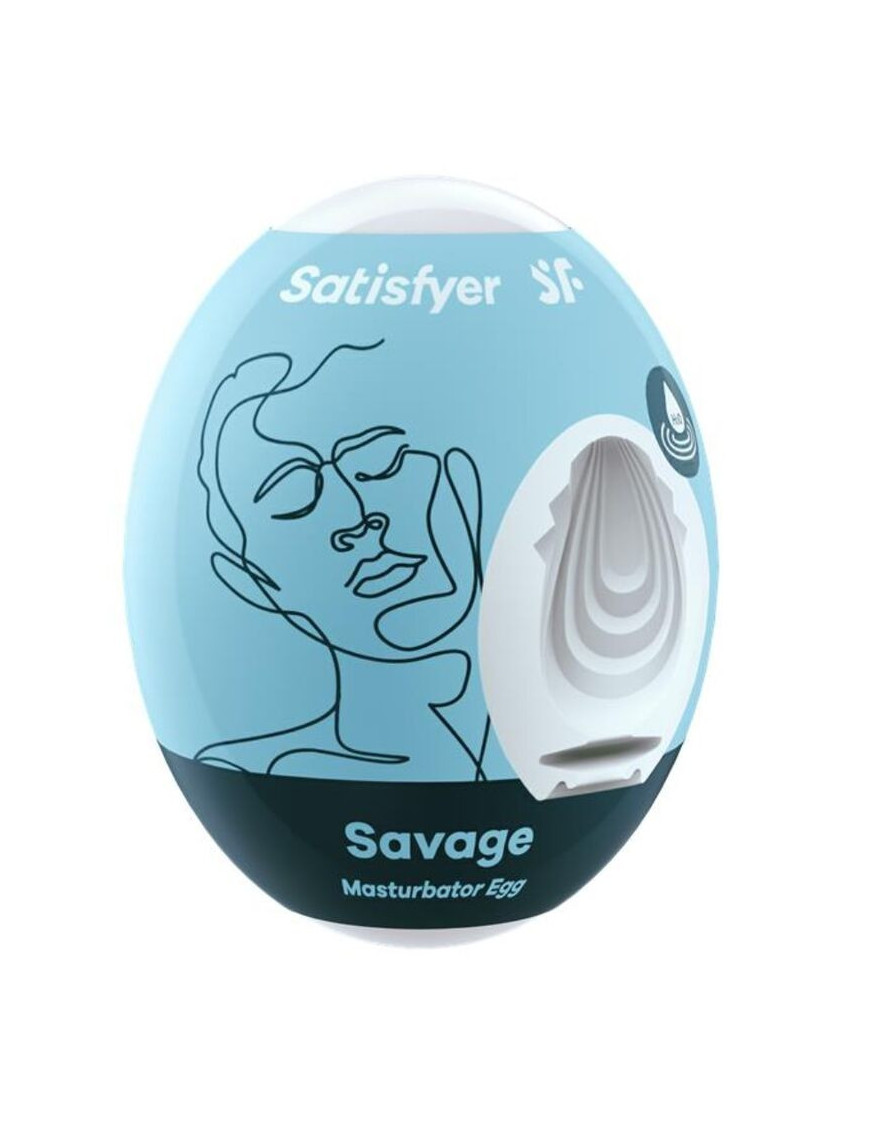 SATISFYER SAVAGE HUEVO MASTURBADOR