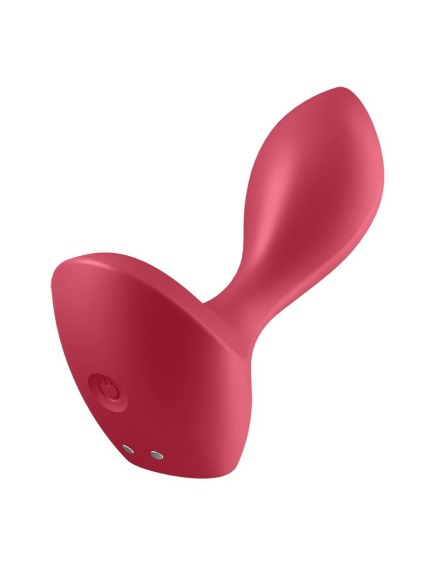 SATISFYER BACKDOOR LOVER PLUG ANAL VIBRADOR - ROJO