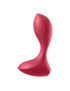 SATISFYER BACKDOOR LOVER PLUG ANAL VIBRADOR - ROJO