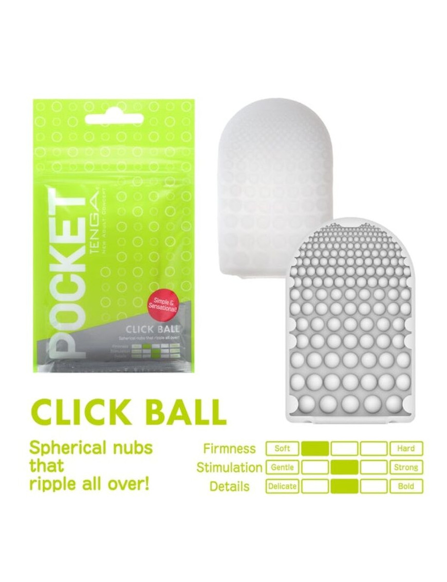 TENGA CLICK BALL MASTURBADOR POCKET